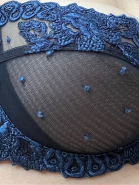 Luxury French Lingerie, Millesia dark blue